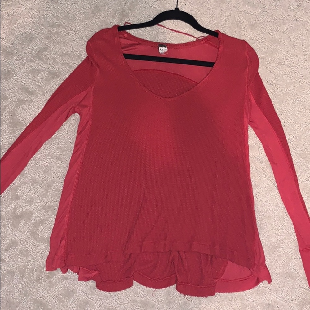 Free people thermal long sleeve